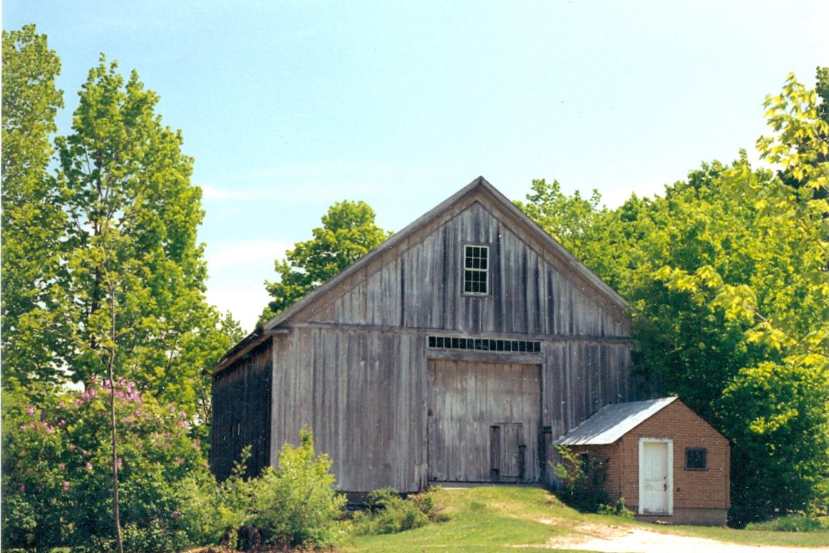 Common 18, George Pierce House, 1993 Barn W