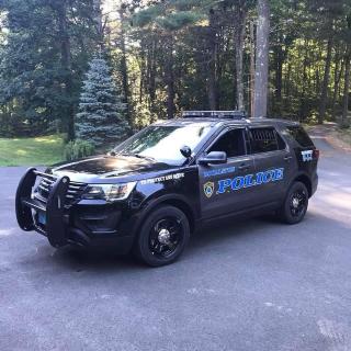 Royalston police car
