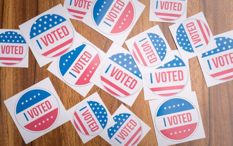 I voted stickers